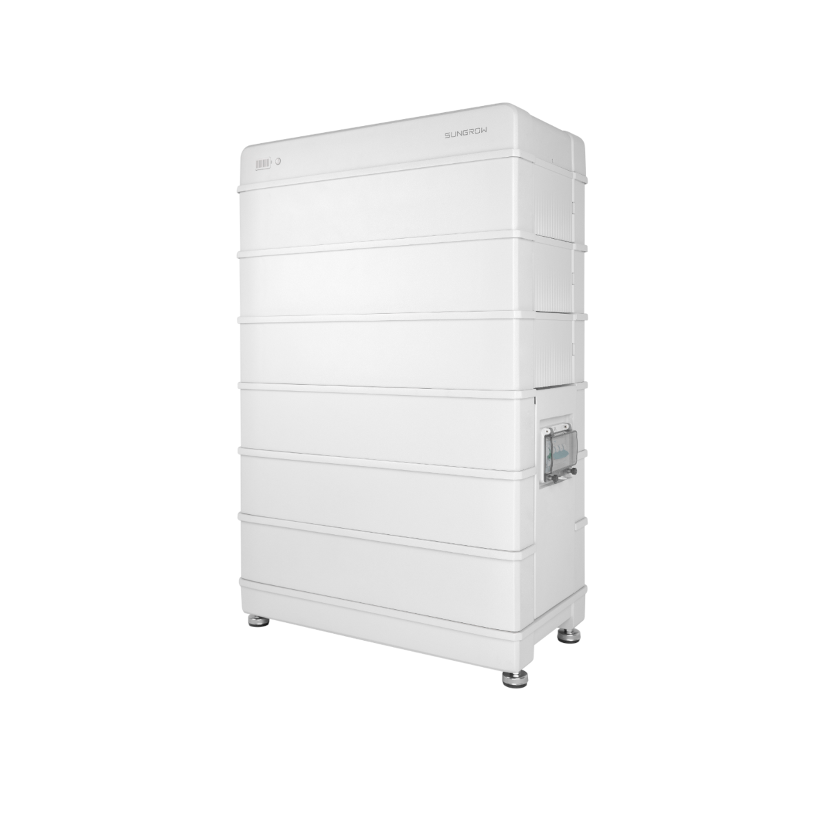 Sungrow SBR Hochvolt-Batteriespeicher, modularer Speicherturm (Serienabbildung, SBR256 mit 8 Modulen)