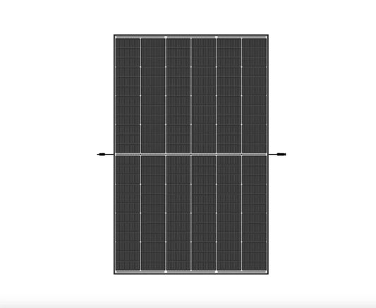 JA Solar N-Type TOPCon 435 Wp Bifacial Glass-Glass Full Black PV Modules