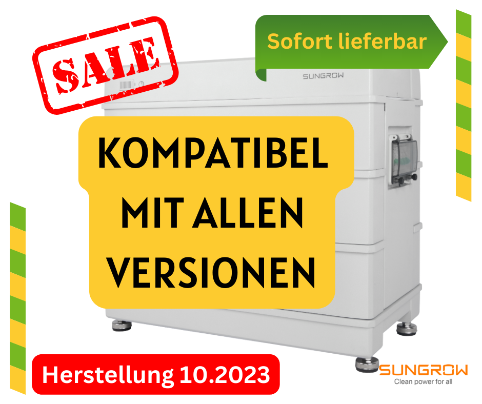 Sungrow SBR096 Stromspeichersystem 9.6 kWh PREMIUM Batteriespeicher