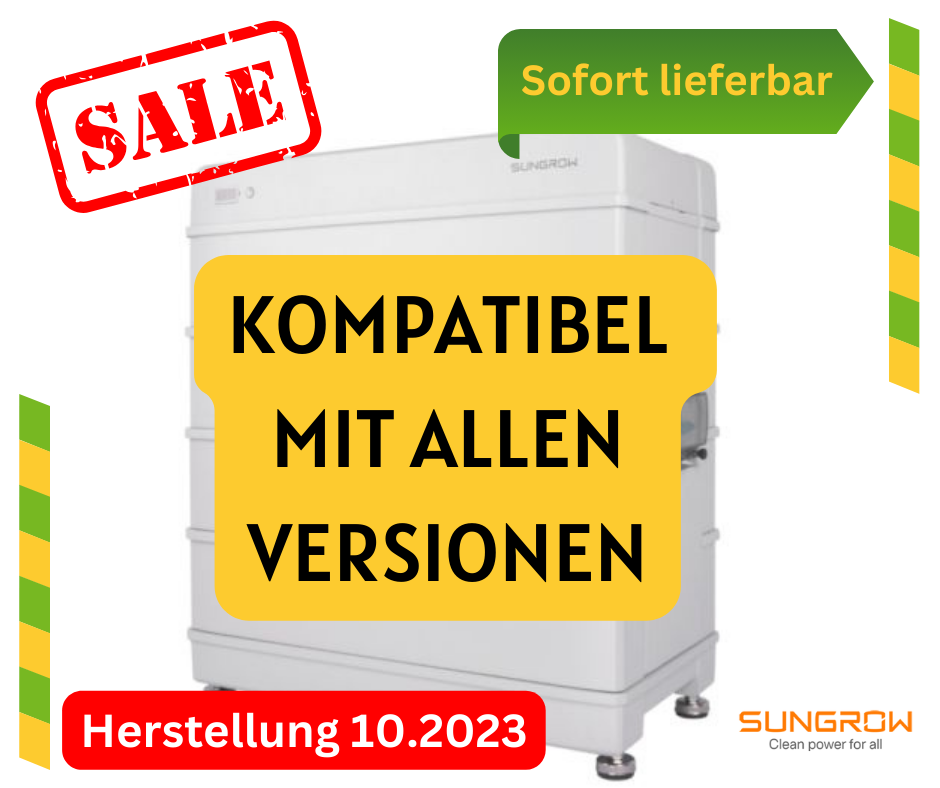 Sungrow SBR128 Batterie: Zuverlässige 3-phasige Energiespeicherlösung mit 12,8 kWh für Solaranlagen