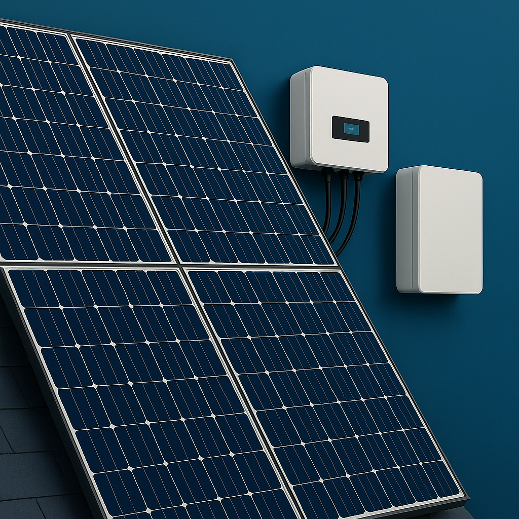 Photovoltaik Komplettanlage 8 kWp mit Speicher und Montage