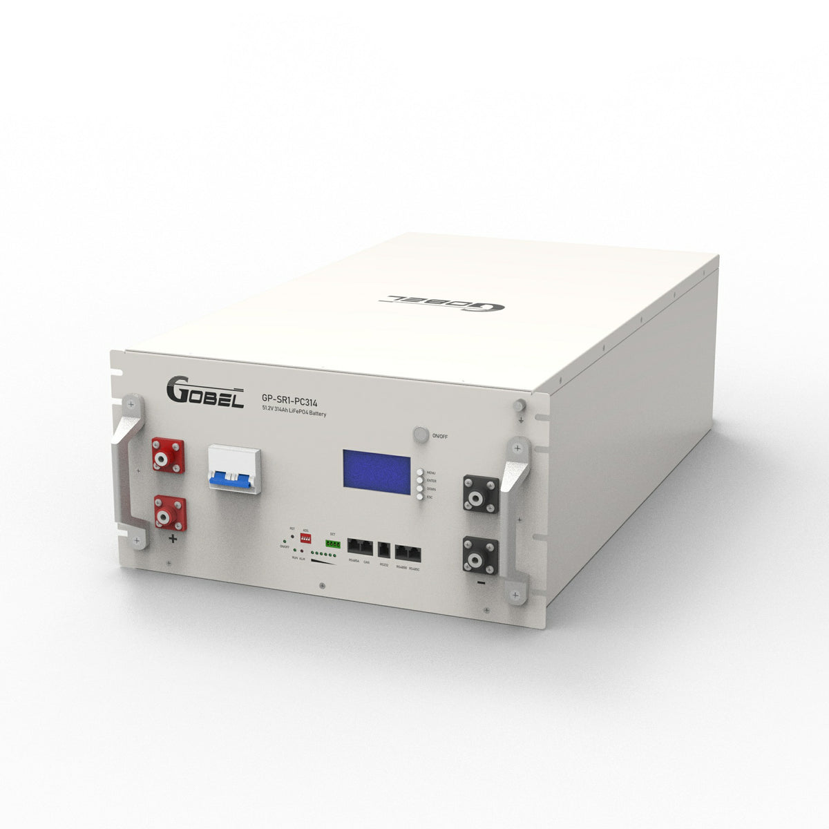Gobel Power 16 kWh Batteriespeicher im 19-Zoll-Rack-Format