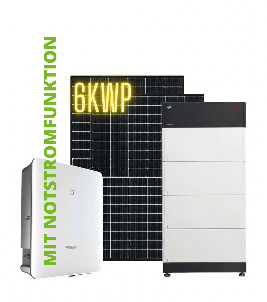 Komplettsystem Sungrow & BYD mit 6,0 kWp & 5,1 kWh - NRW Solar