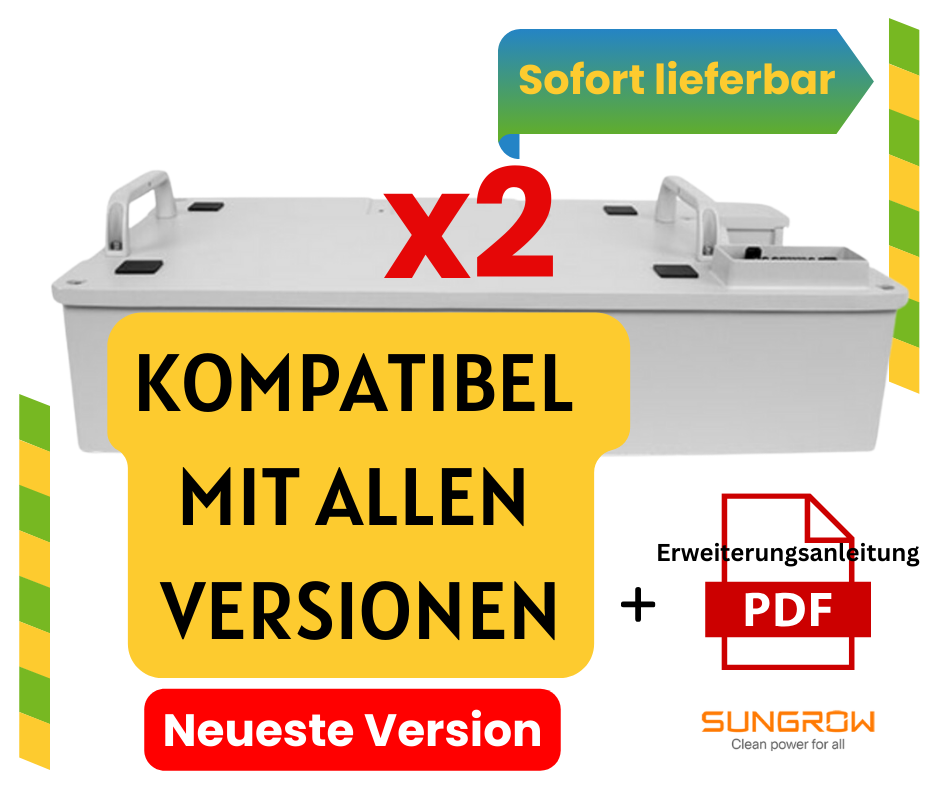 2x Sungrow SBR Batteriemodul 3,2 kWh SMR032-V13
